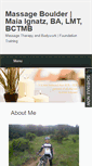 Mobile Screenshot of massageboulder.com